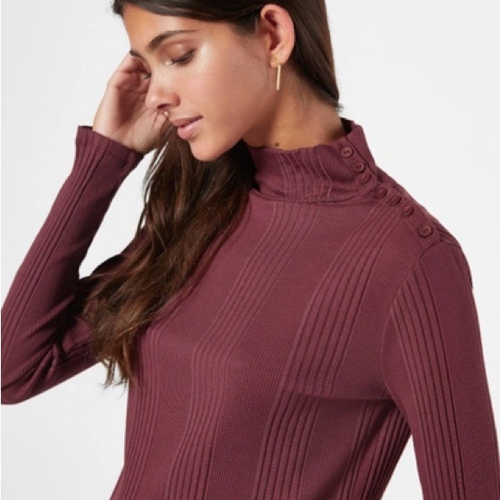 JOIE Lanigan Long sleeve mock neck top Size S, NWT